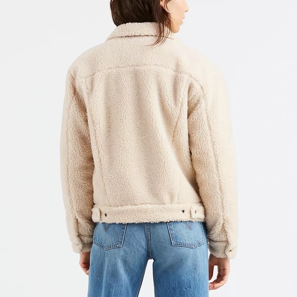 Levi’s All Over Sherpa Sherling Trucker Jacket - Picture 16 of 16